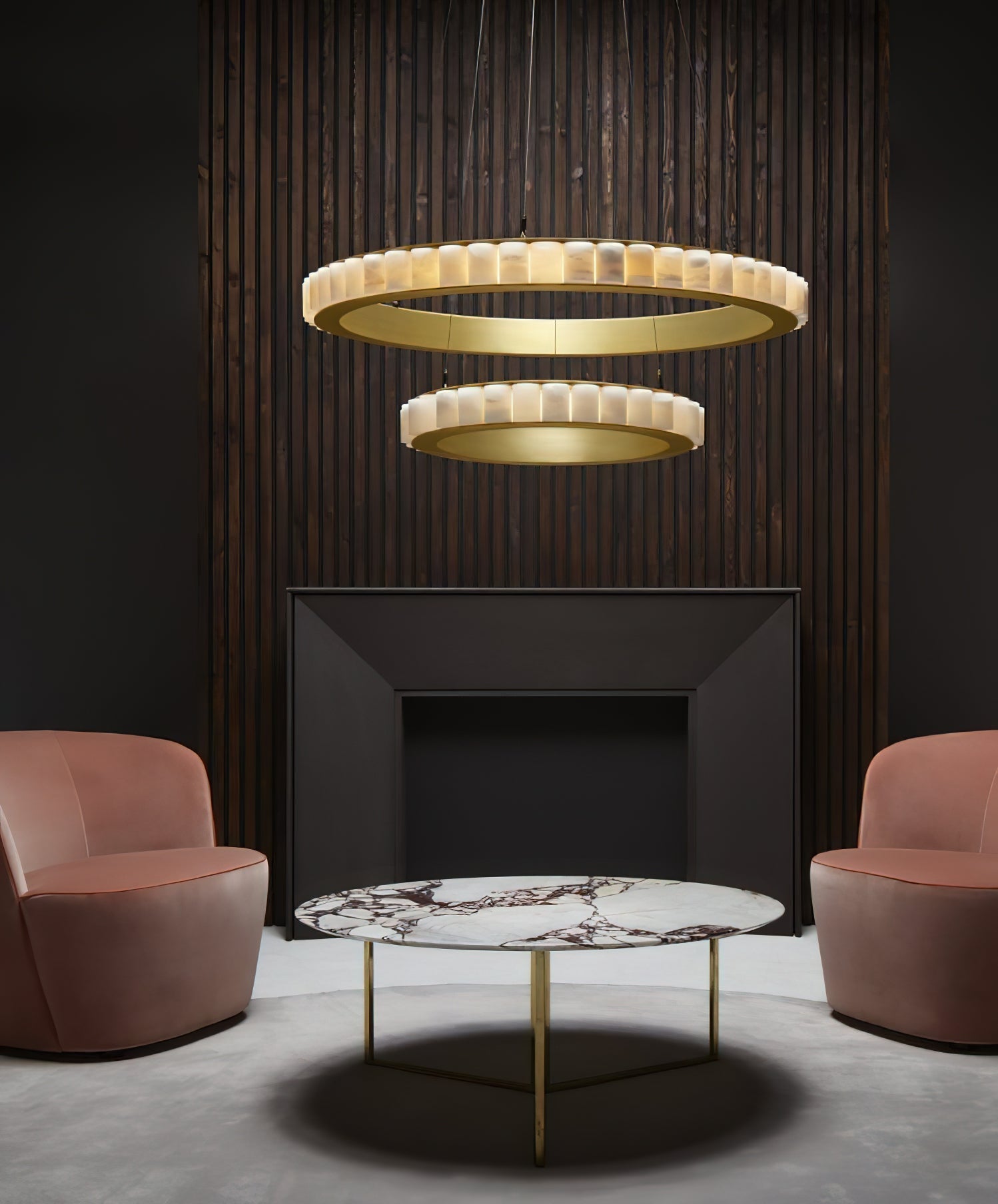 Avalon Alabaster Chandelier