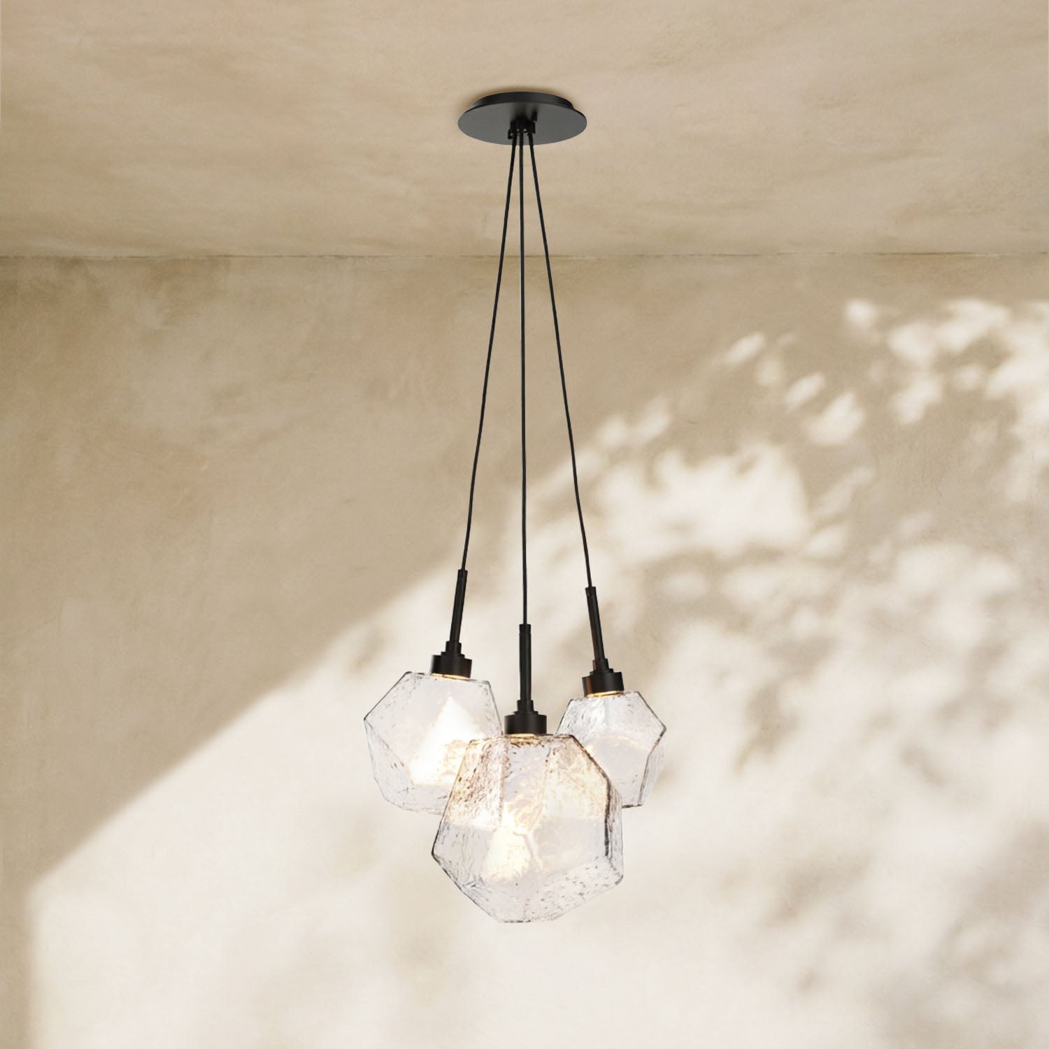 Art Twisted Cluster Pendant