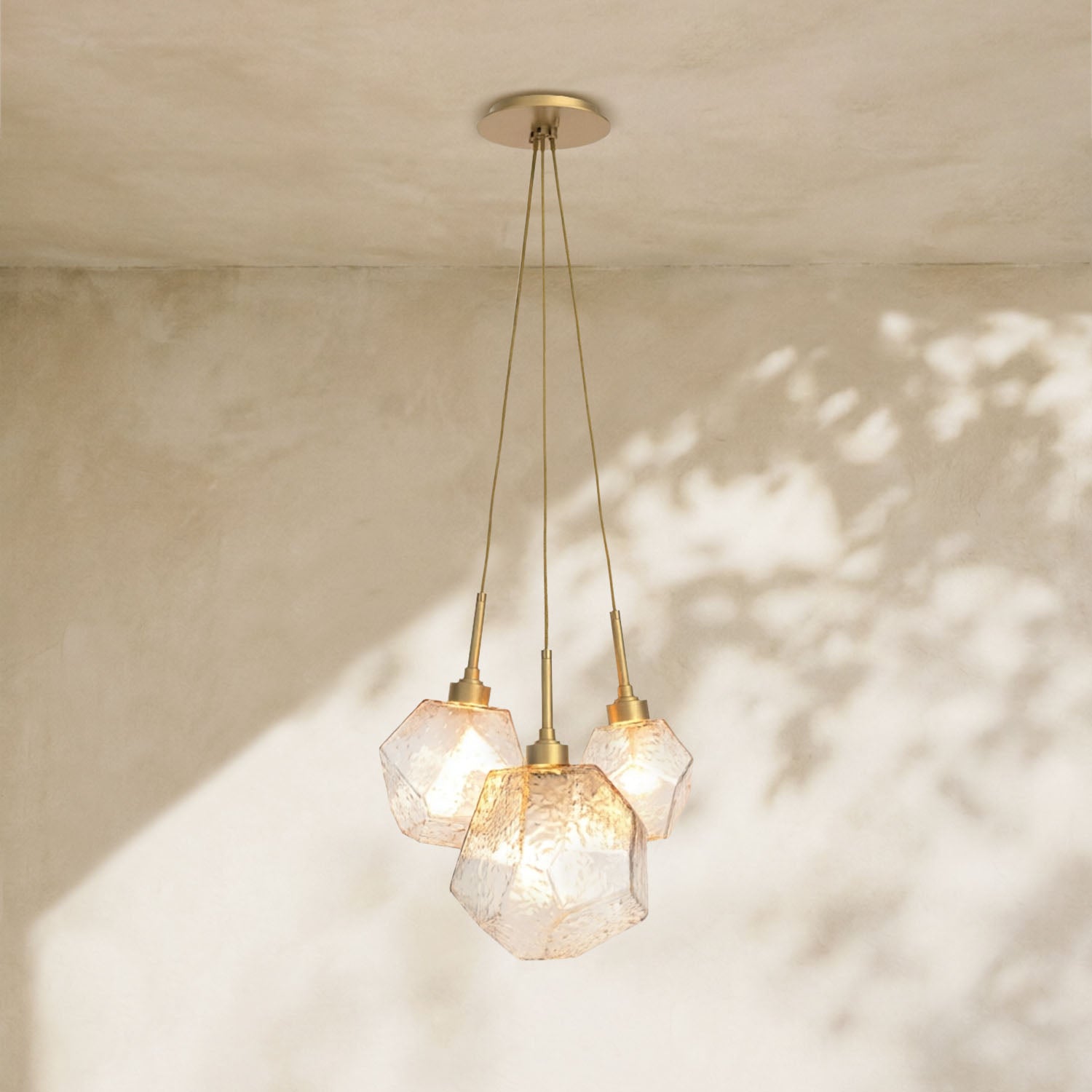 Art Twisted Cluster Pendant