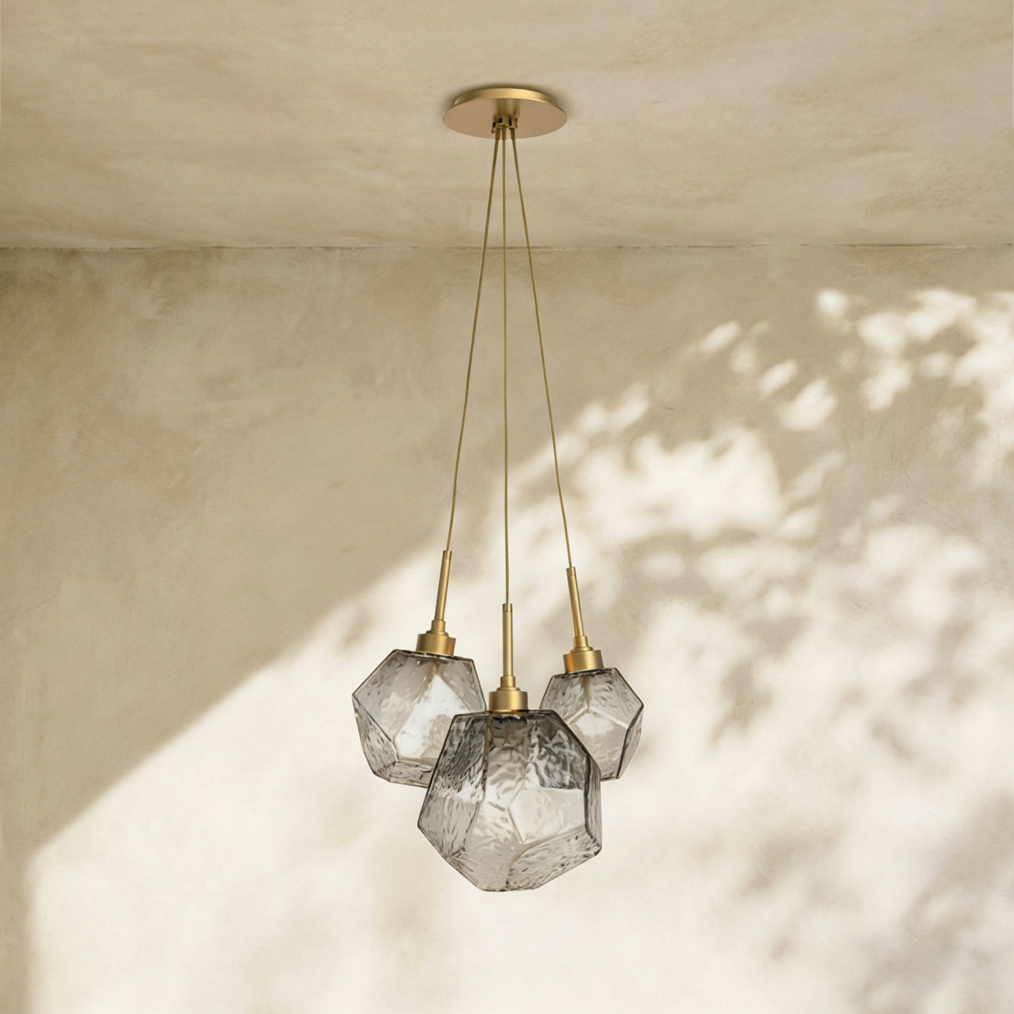 Art Twisted Cluster Pendant