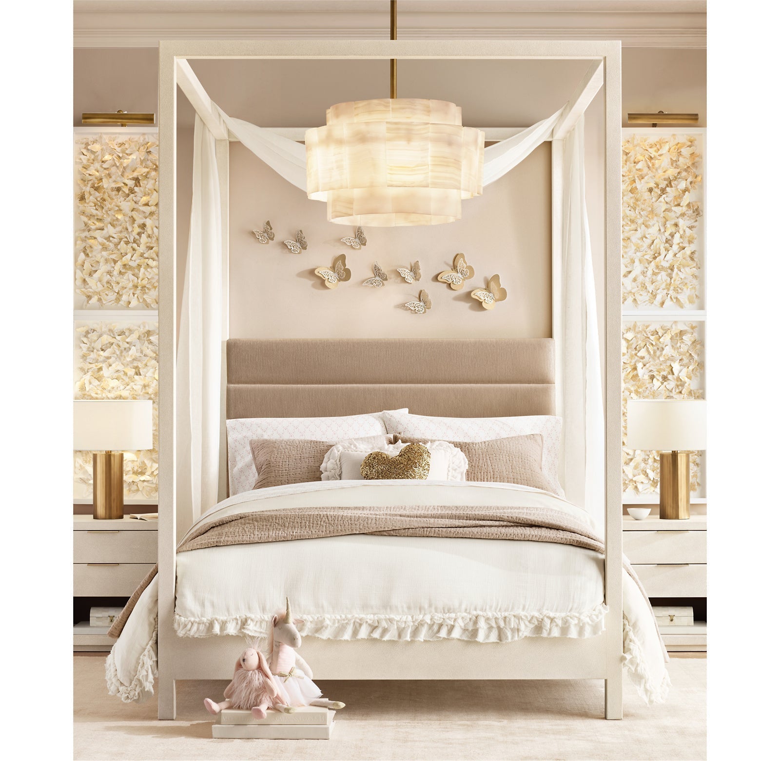 Alabaster Large Pendant-Vancei