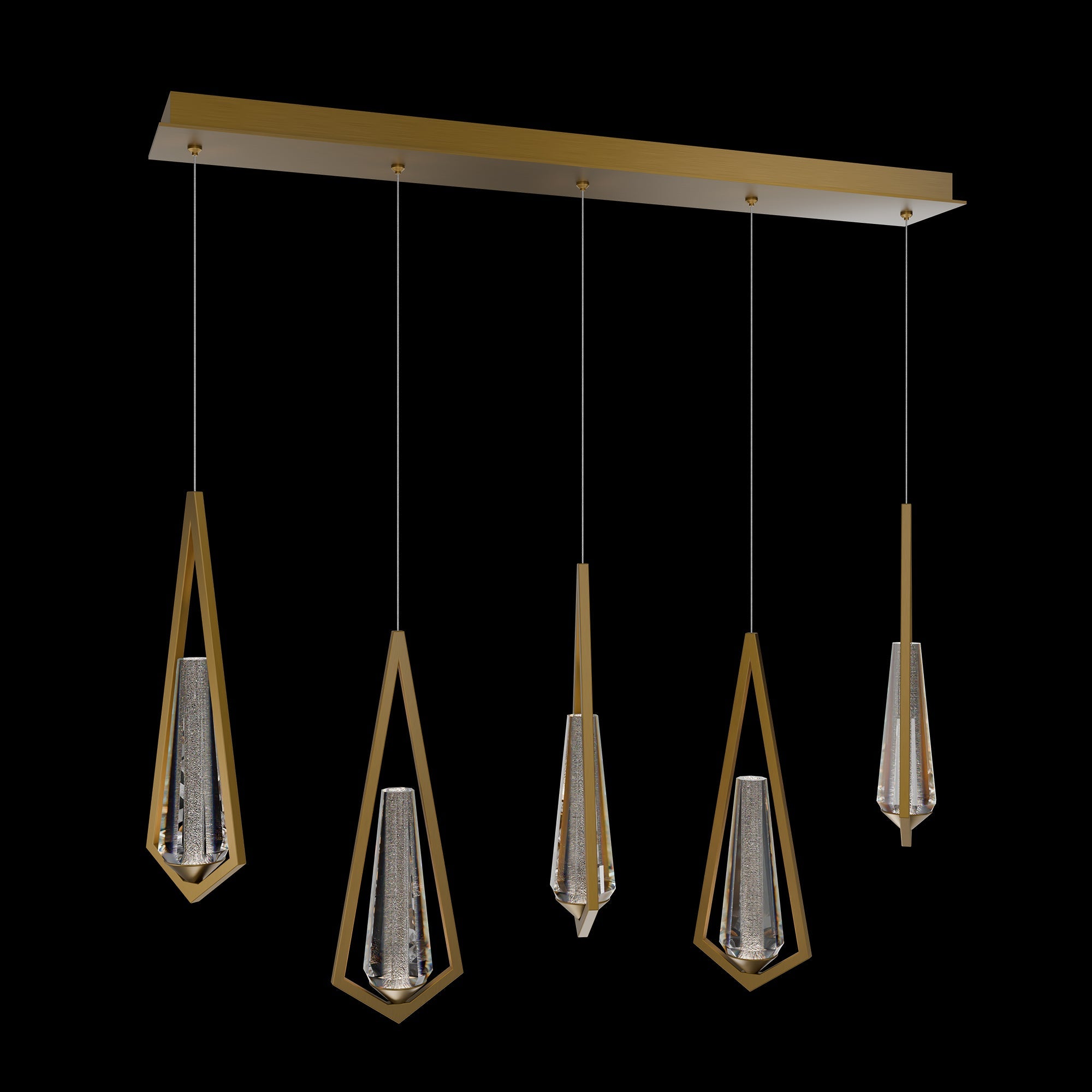 Devotion Linear Chandelier 5 Light-Vancei