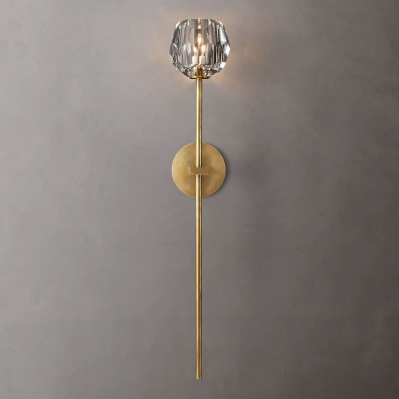 Balle Clear Crystal Grand Sconce-Vancei
