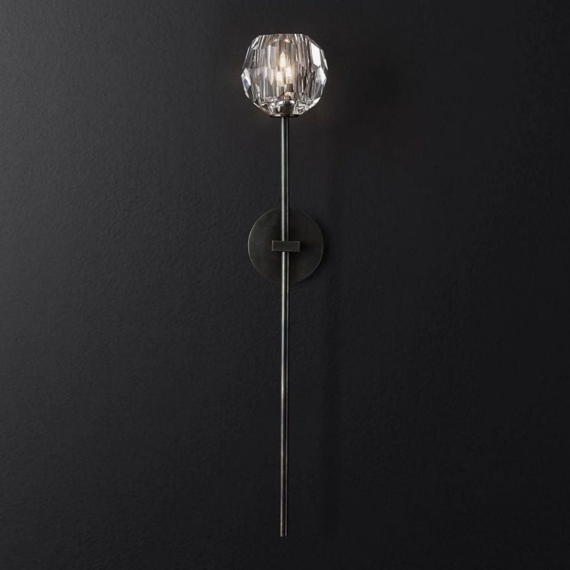 Balle Clear Crystal Grand Sconce-Vancei