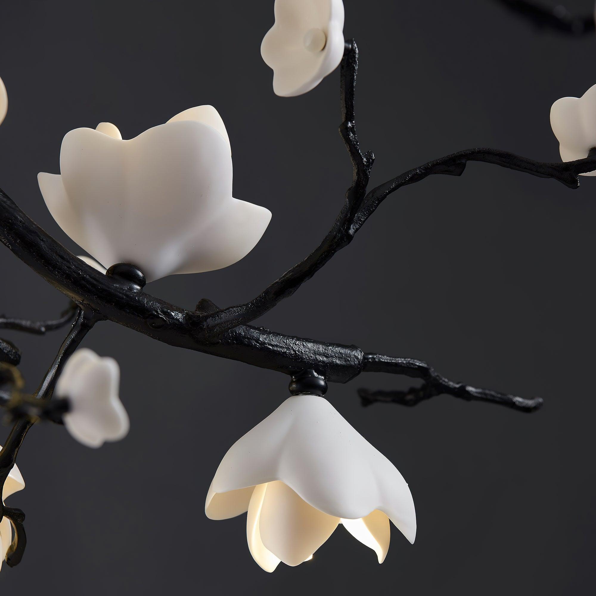 Aura Flora Black Copper Tree Chandelier