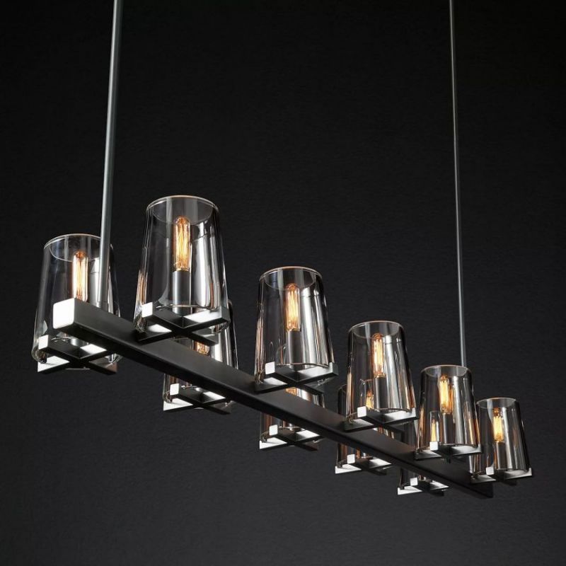 Bordeaux Linear Chandelier 49"-Vancei