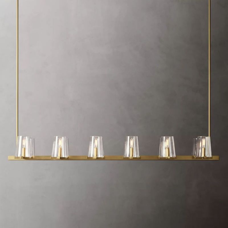 Bordeaux Linear Chandelier 60"-Vancei