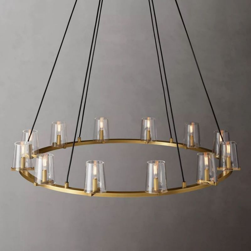 Bordeaux Round Chandelier 48"-Vancei