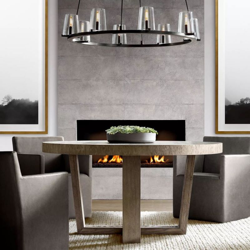 Bordeaux Round Chandelier 36"-Vancei