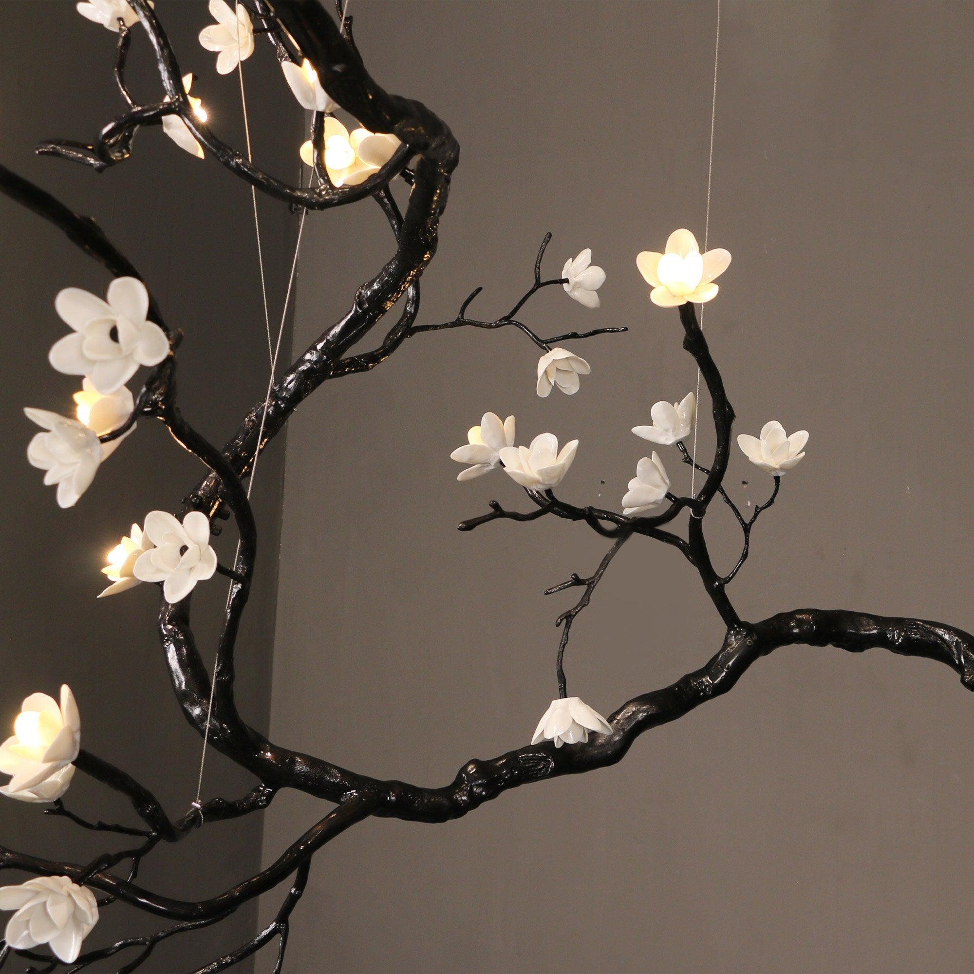 Aura Flora Branch Flower Chandelier