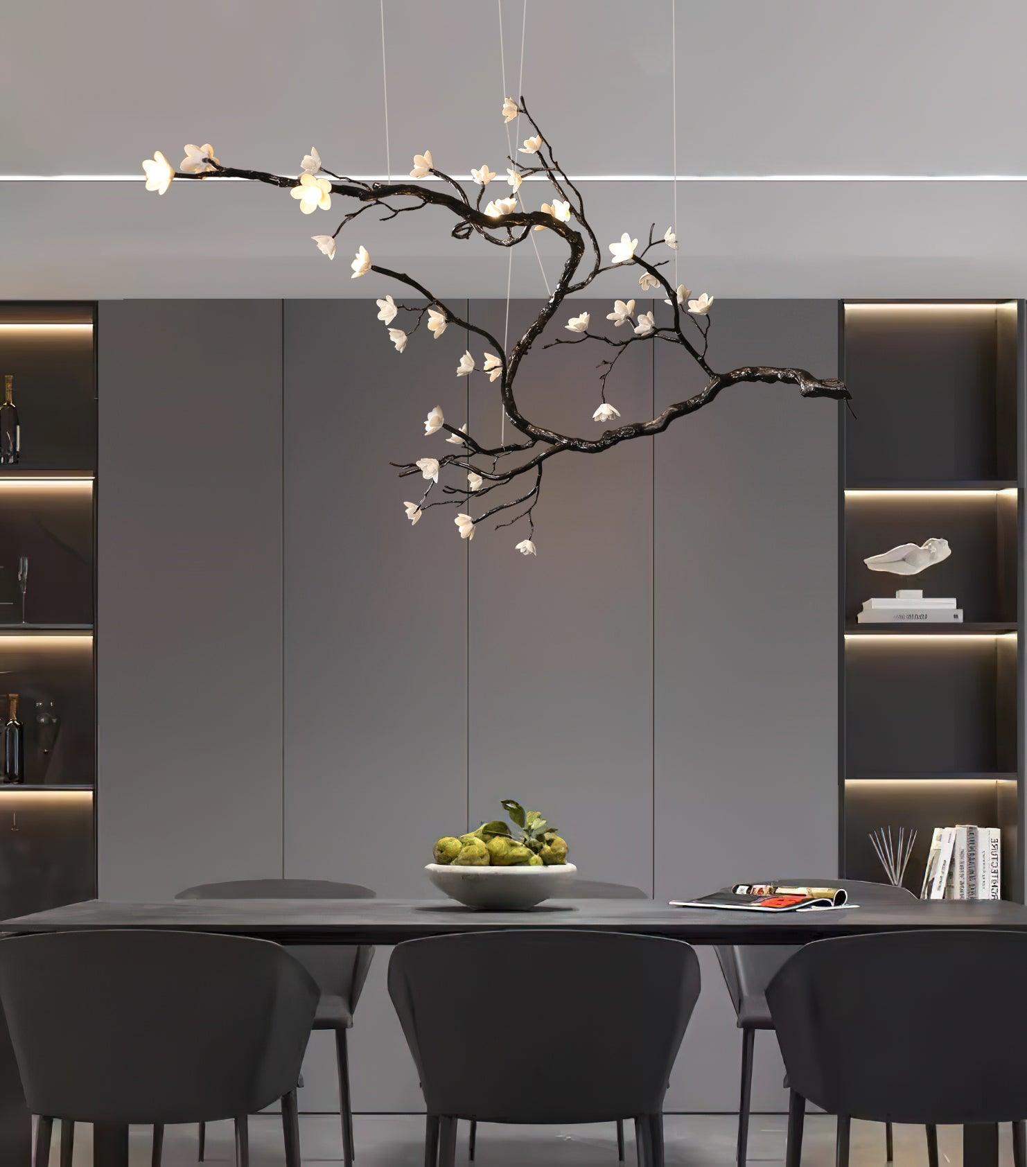 Aura Flora Branch Flower Chandelier