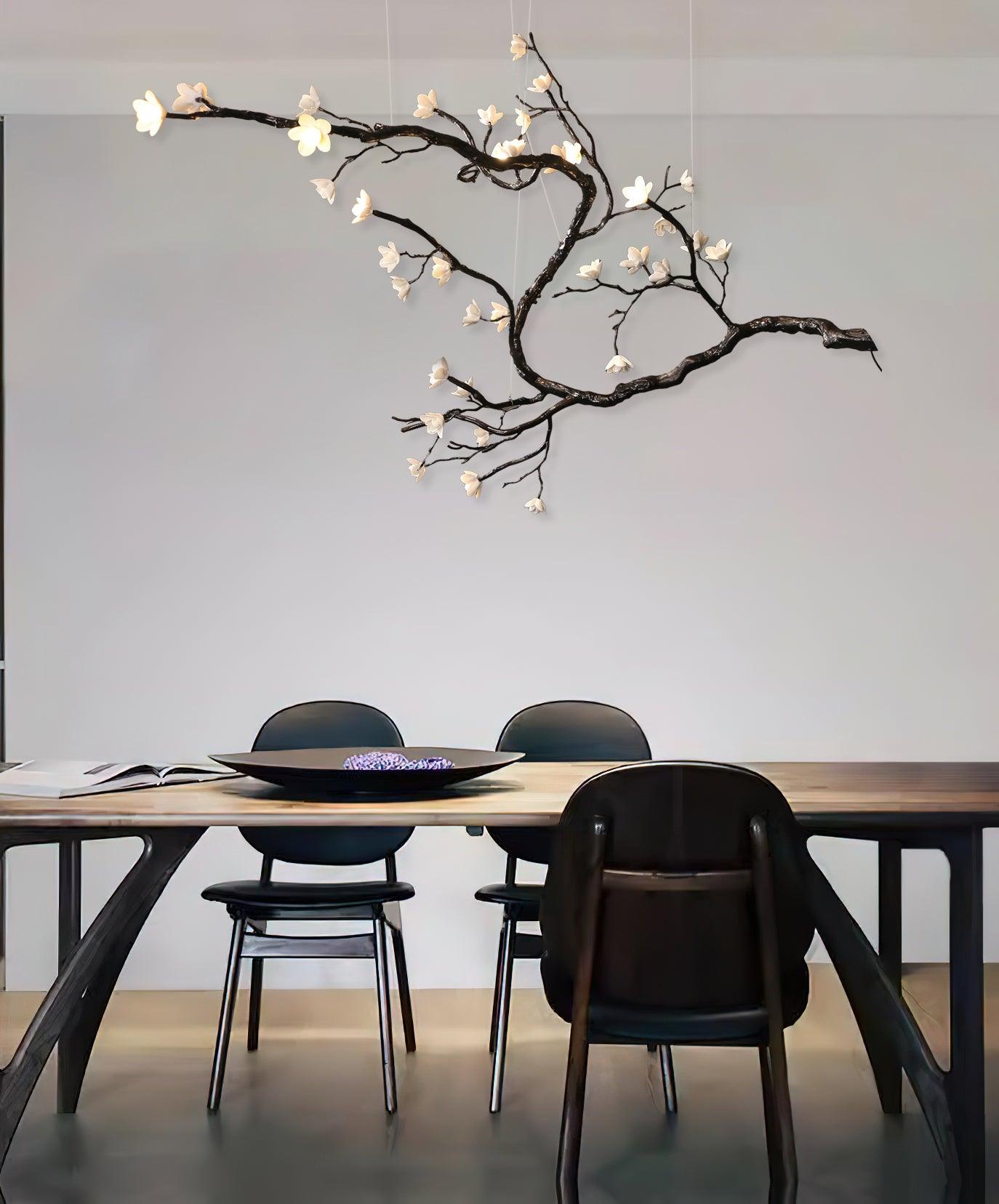 Aura Flora Branch Flower Chandelier