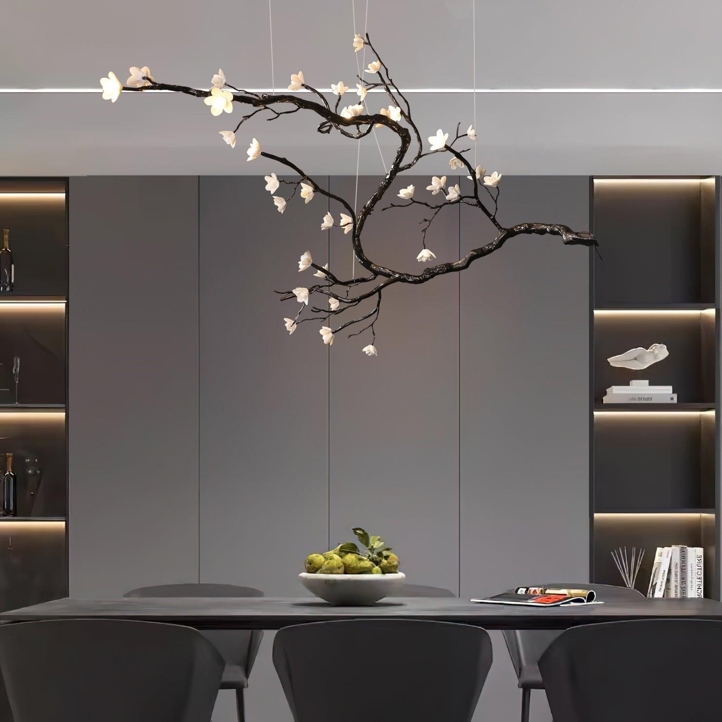 Aura Flora Branch Flower Chandelier
