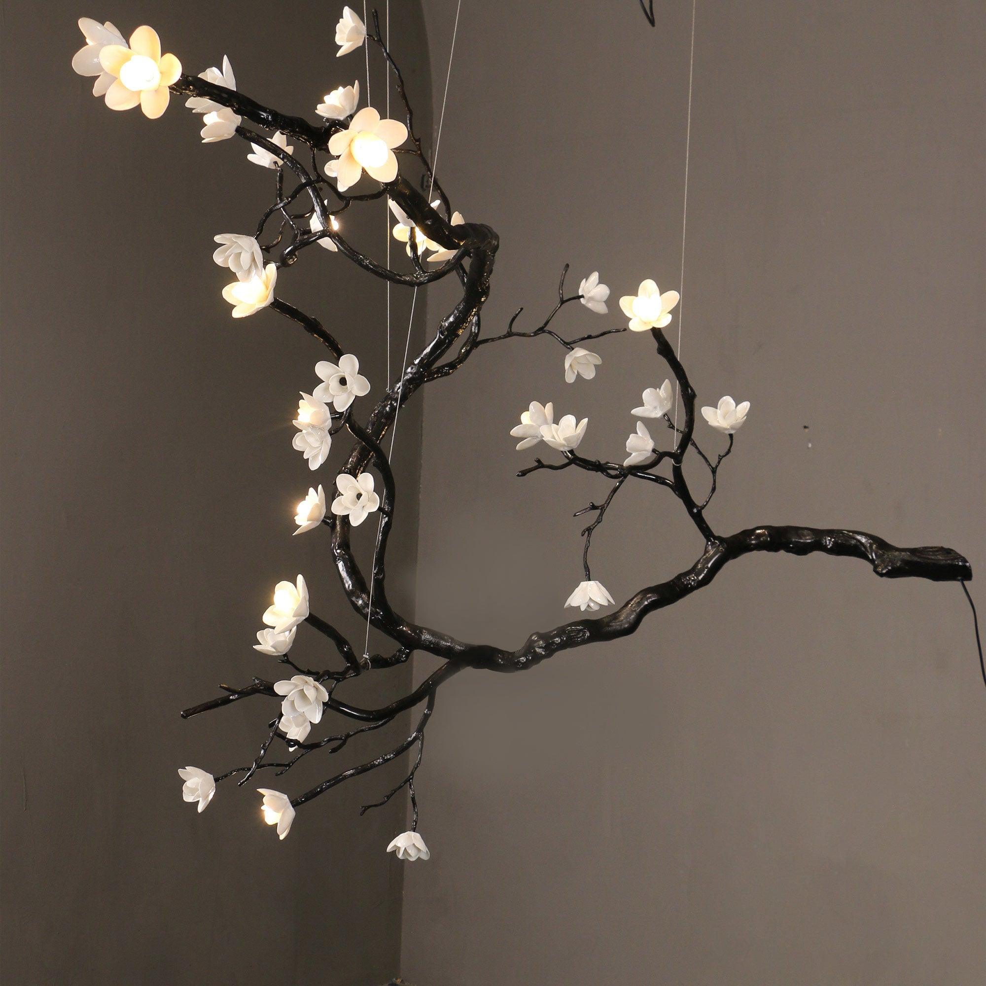 Aura Flora Branch Flower Chandelier