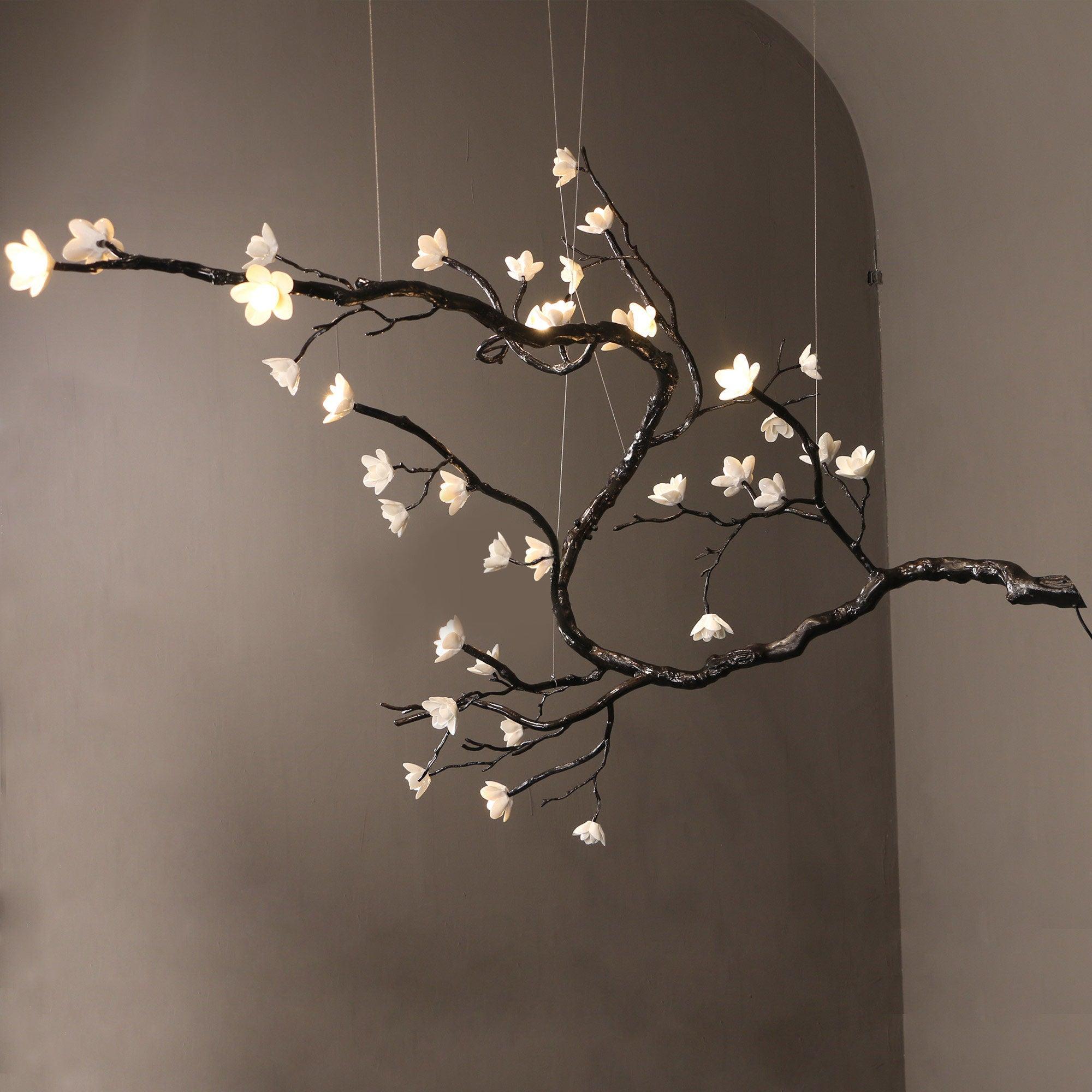 Aura Flora Branch Flower Chandelier