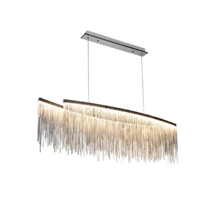 Bunny Aluminum Chain Tassel Chandelier-Vancei