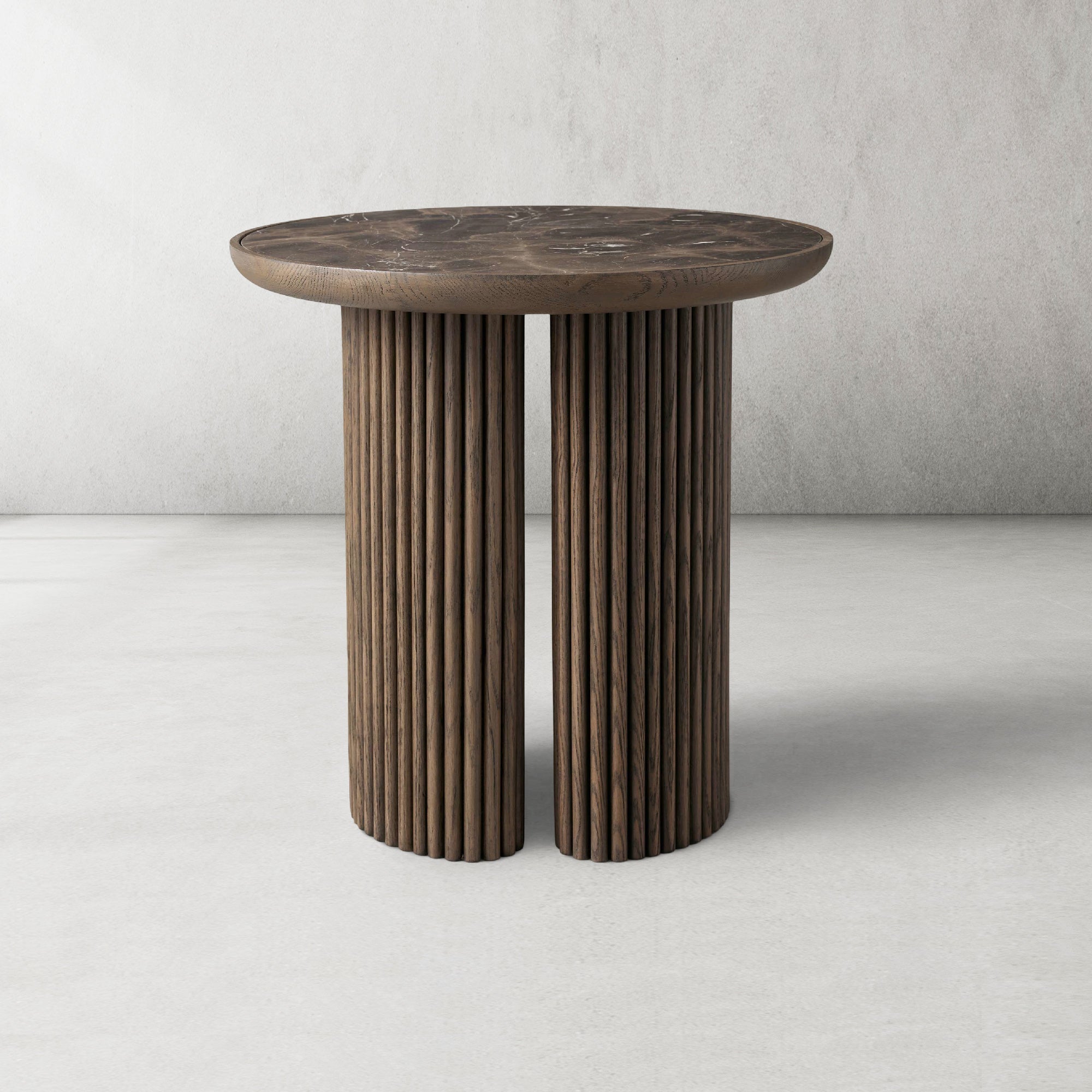 Astor Round End Table-Vancei