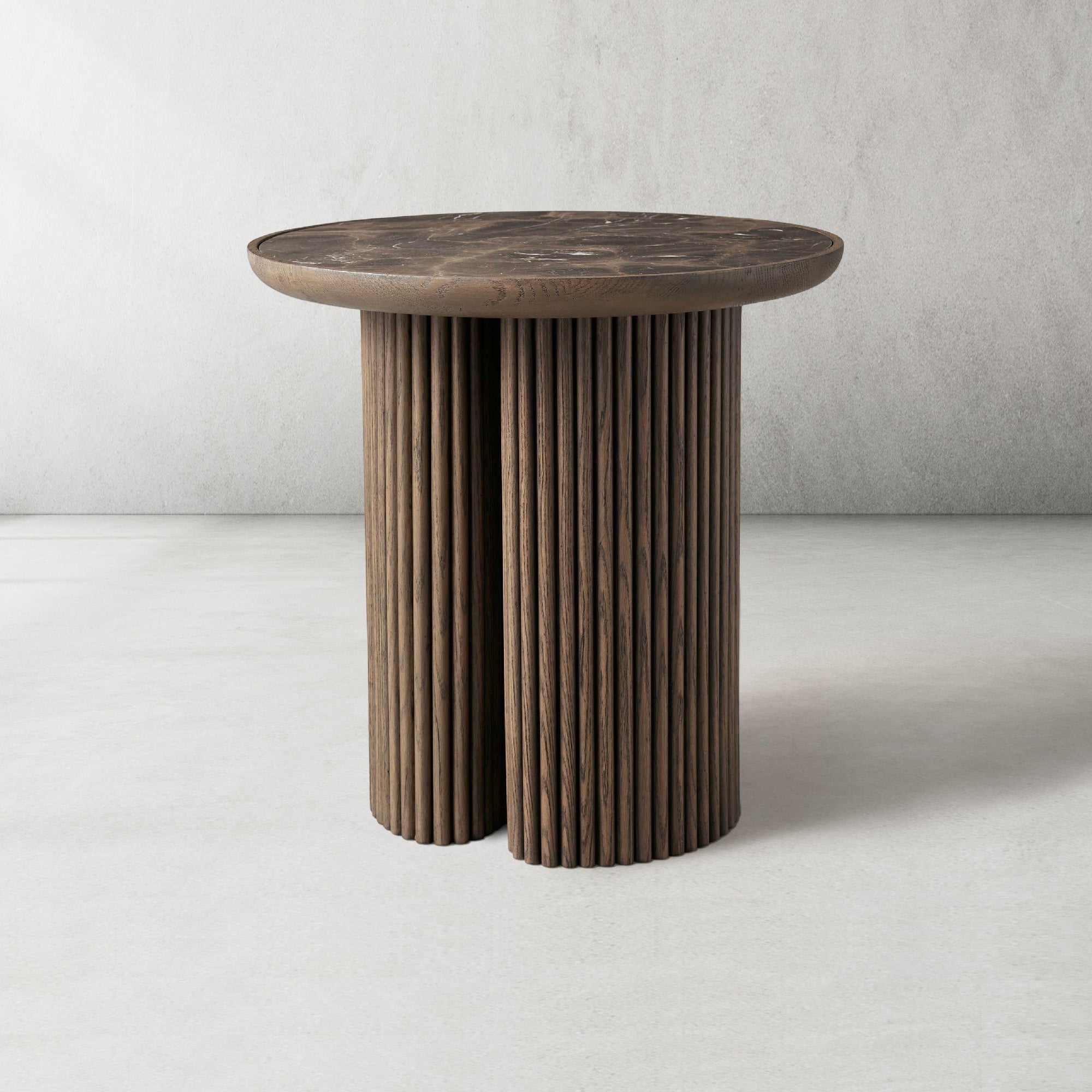 Astor Round End Table-Vancei