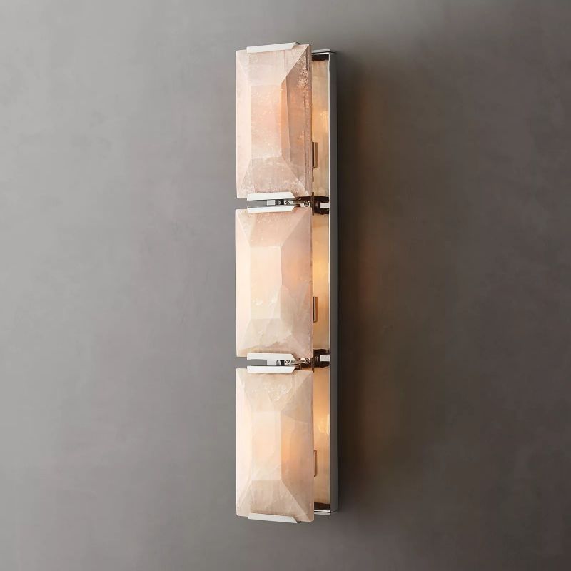 Hewson Calcite Triple Sconce-Vancei