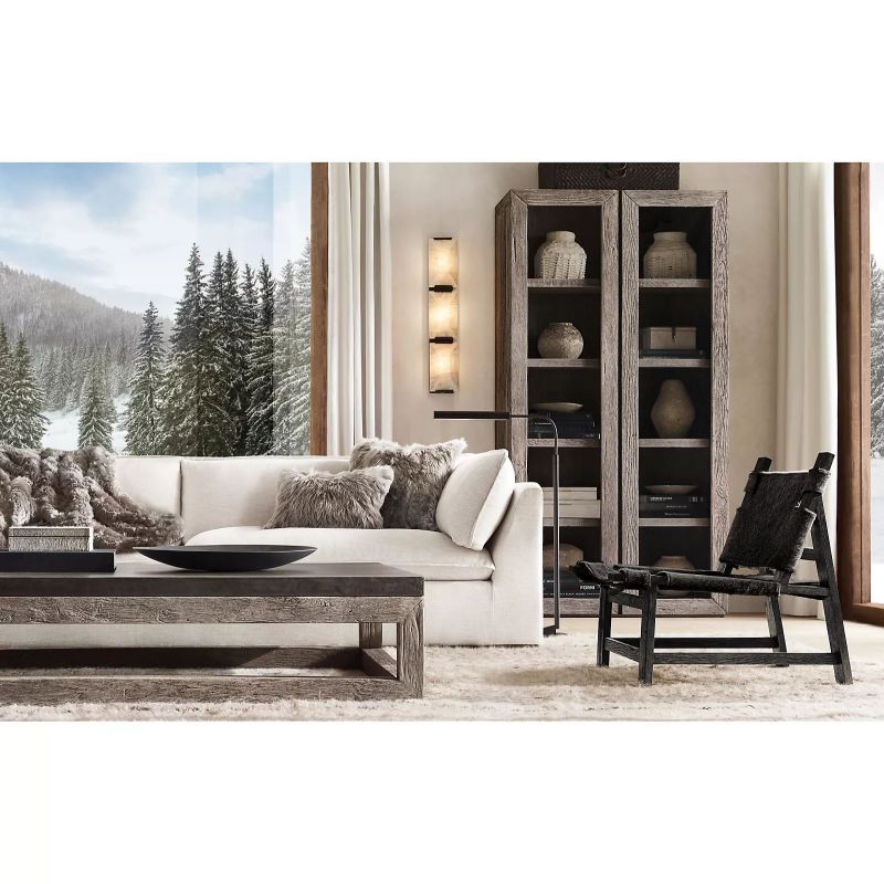 Hewson Calcite Triple Sconce-Vancei