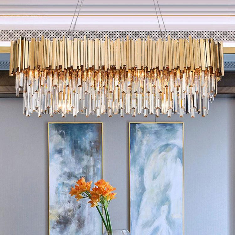 Candi Crystal Chandelier for Dining Room-Vancei