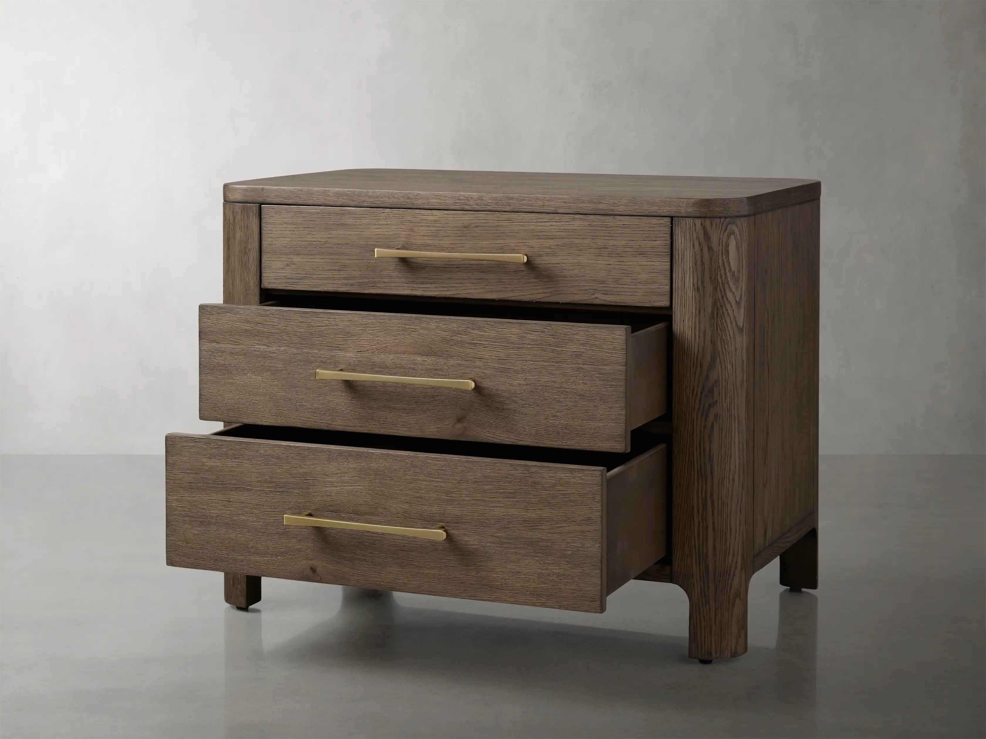 Carllie Closed Nightstand-Vancei