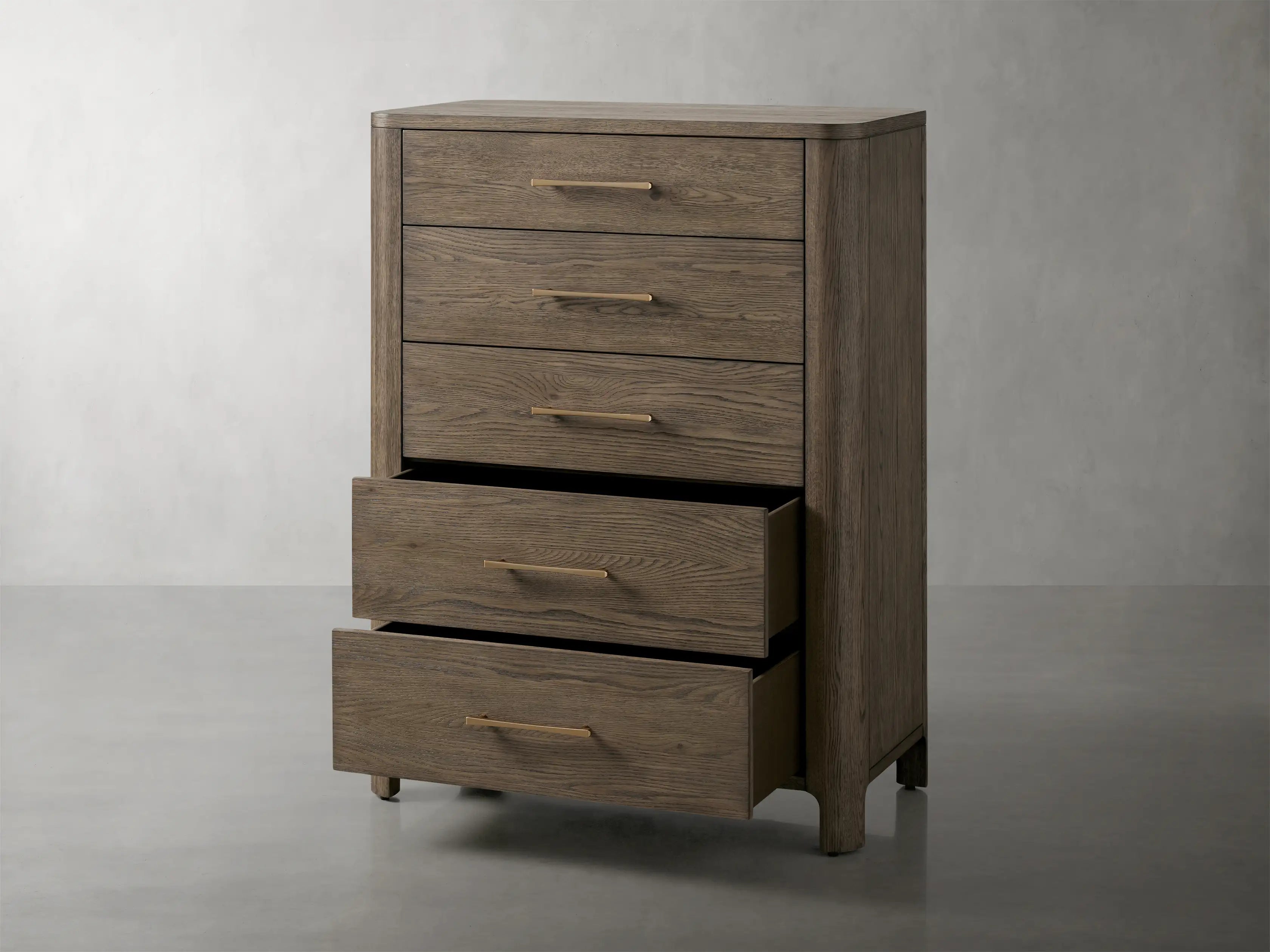 Carllie Five Drawer Dresser-Vancei