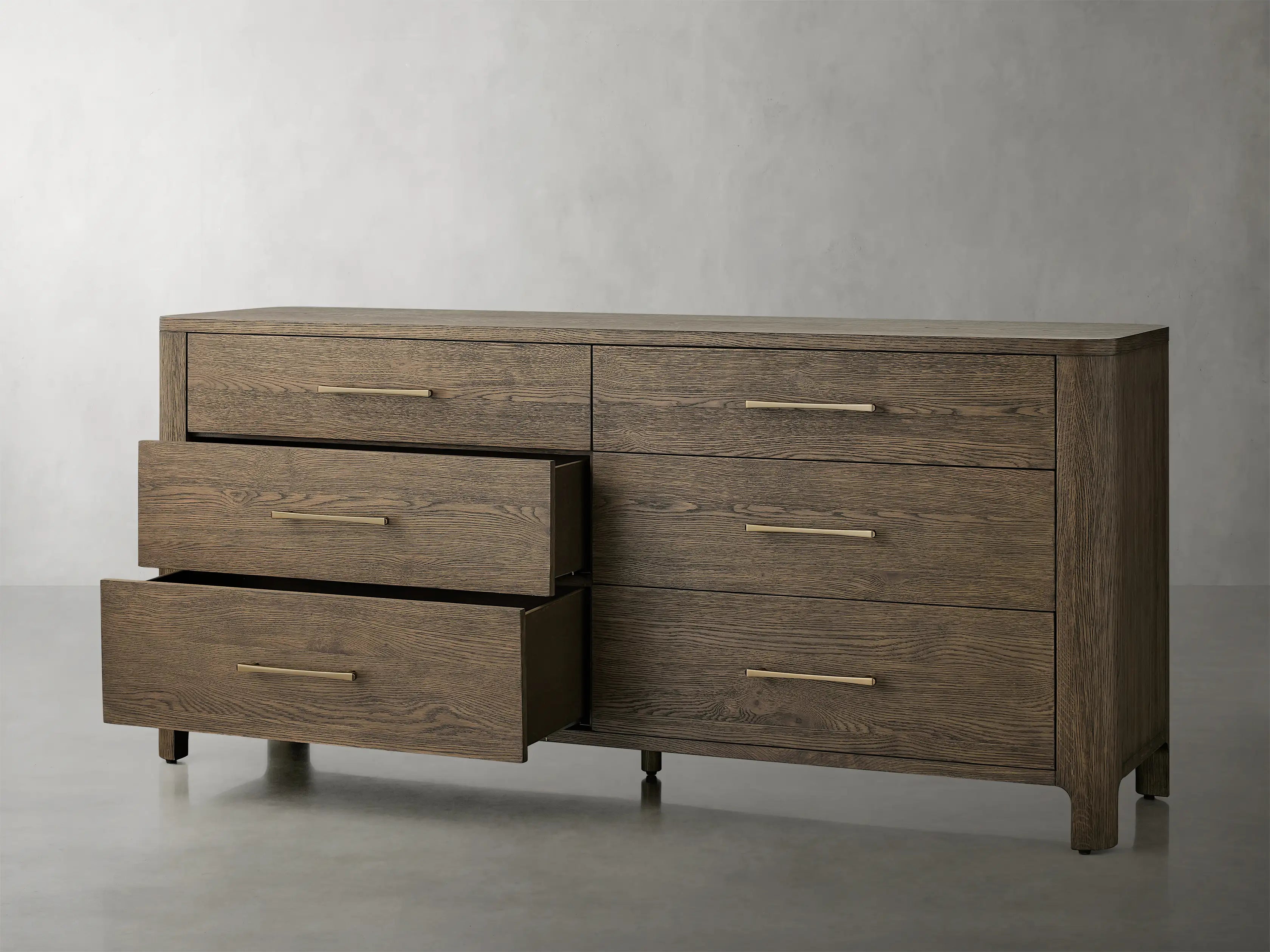 Carllie Six Drawer Dresser-Vancei
