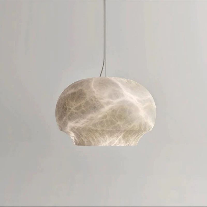 Alabaster Celine Pendant 9.5" D 10.2" D-Vancei