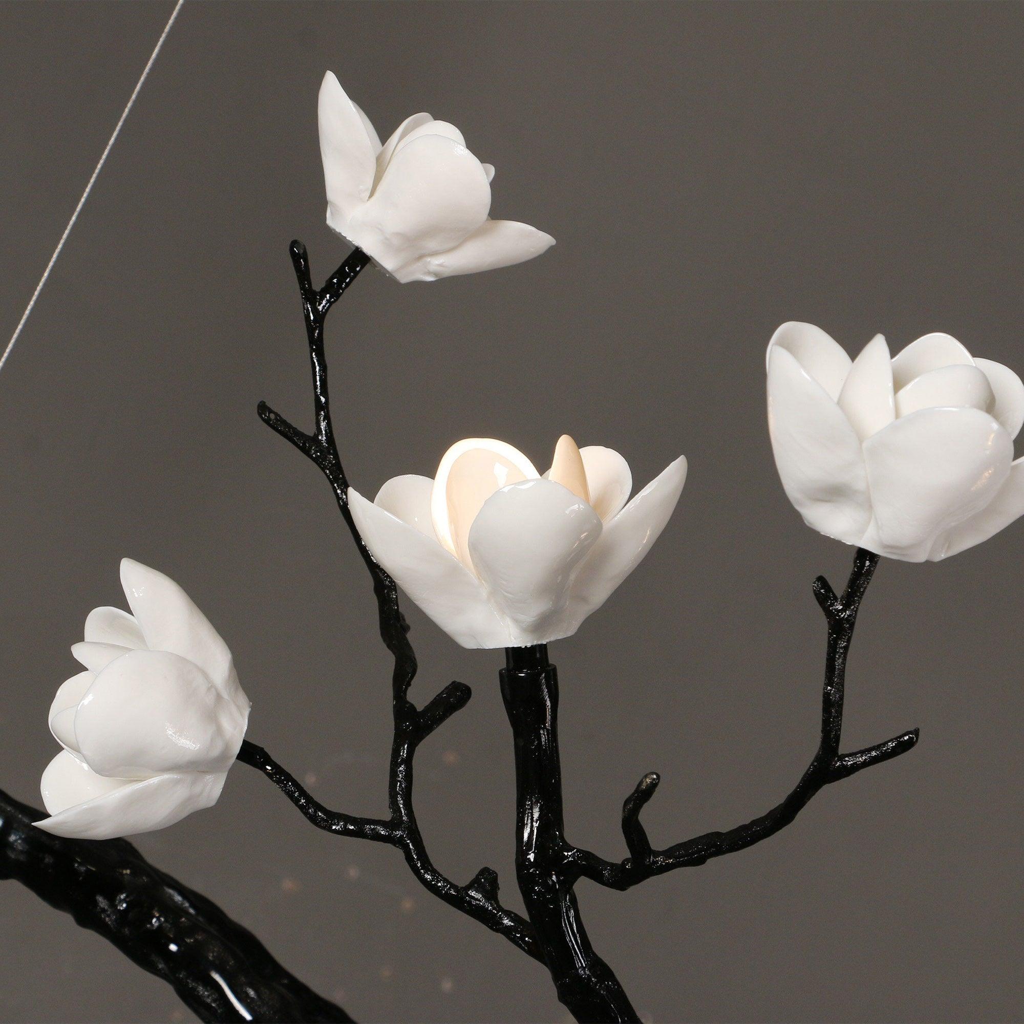 Aura Flora Ceramic Flower Chandelier