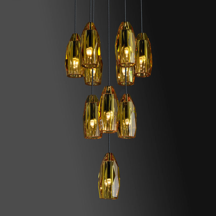 Chatain Round Chandelier 18"-Vancei