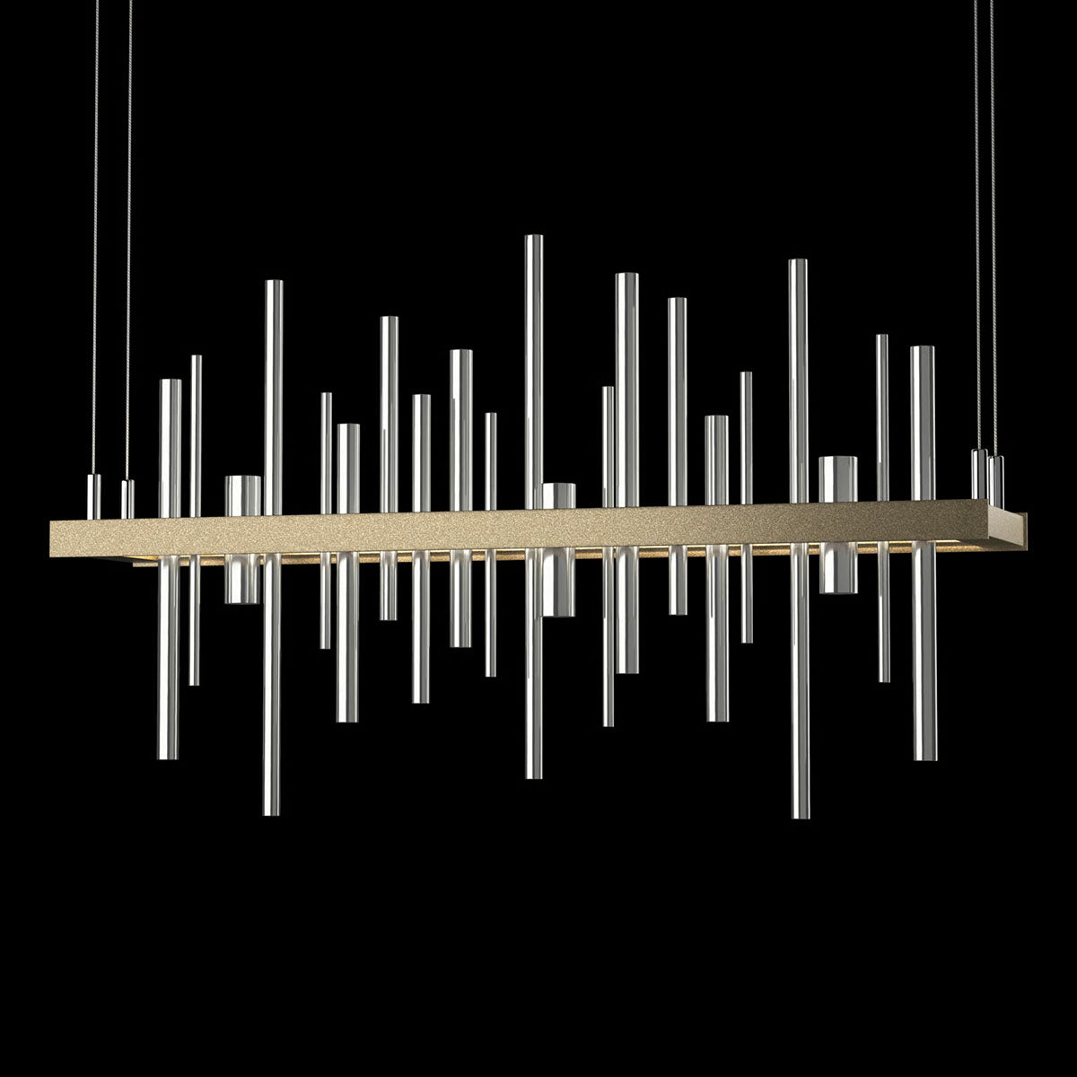 Cityscape Linear LED Pendant Chandelier-Vancei