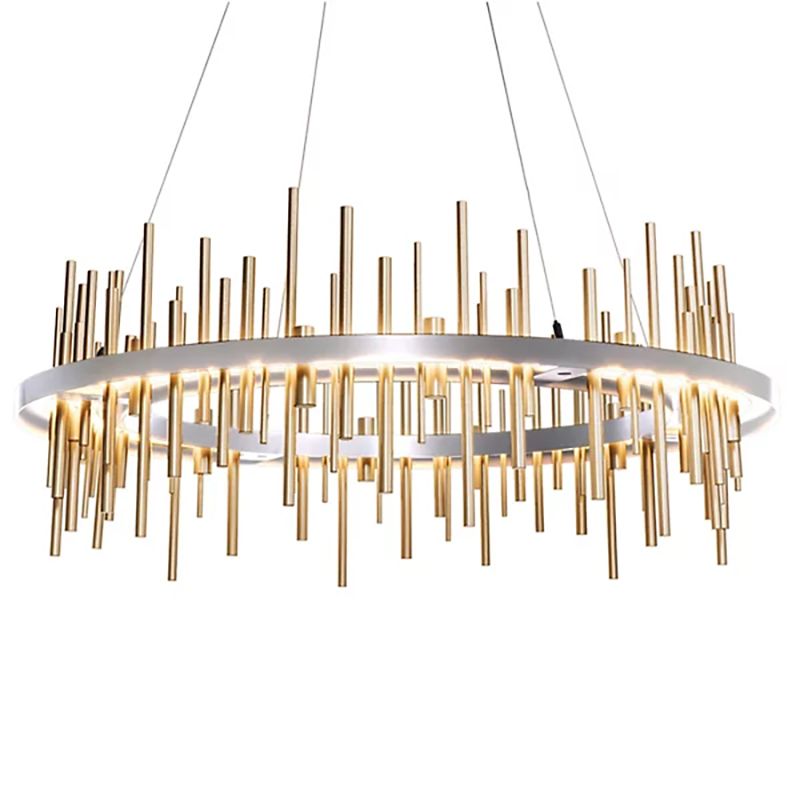 Cityscape Round LED Pendant Chandelier-Vancei