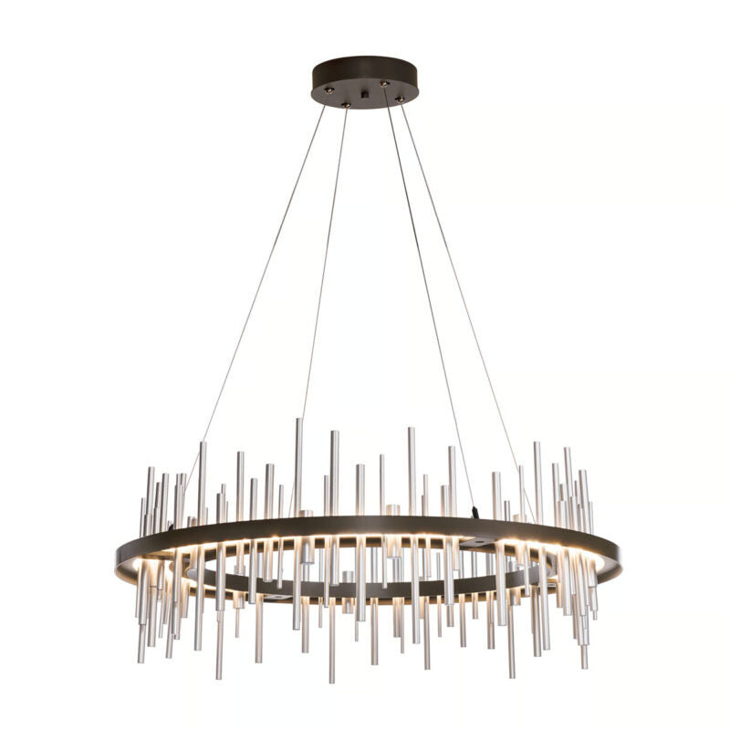 Cityscape Round LED Pendant Chandelier-Vancei