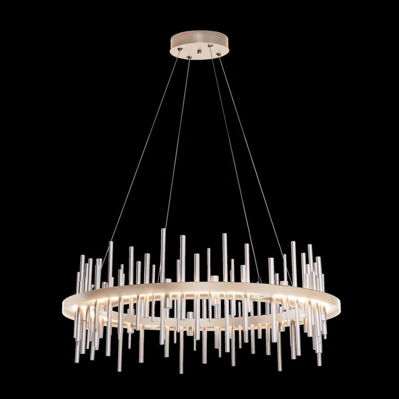 Cityscape Round LED Pendant Chandelier-Vancei