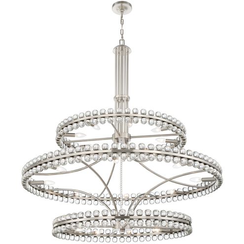 Caven 24 Light 3-Tier Chandelier 48''-Vancei