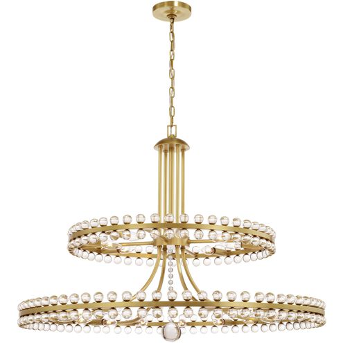 Caven 24 Light 2-Tier Chandelier 39''-Vancei