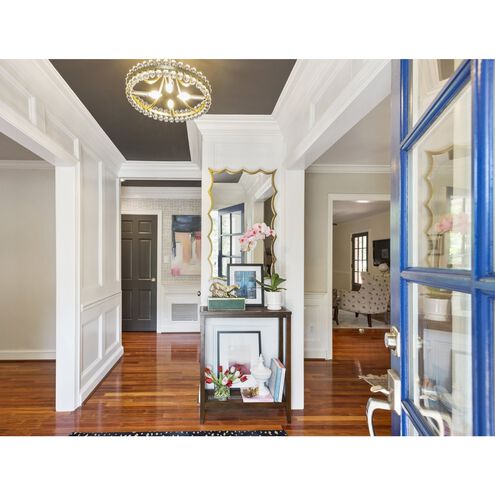 Caven 4 Light Semi Flush Ceiling Light 18''-Vancei