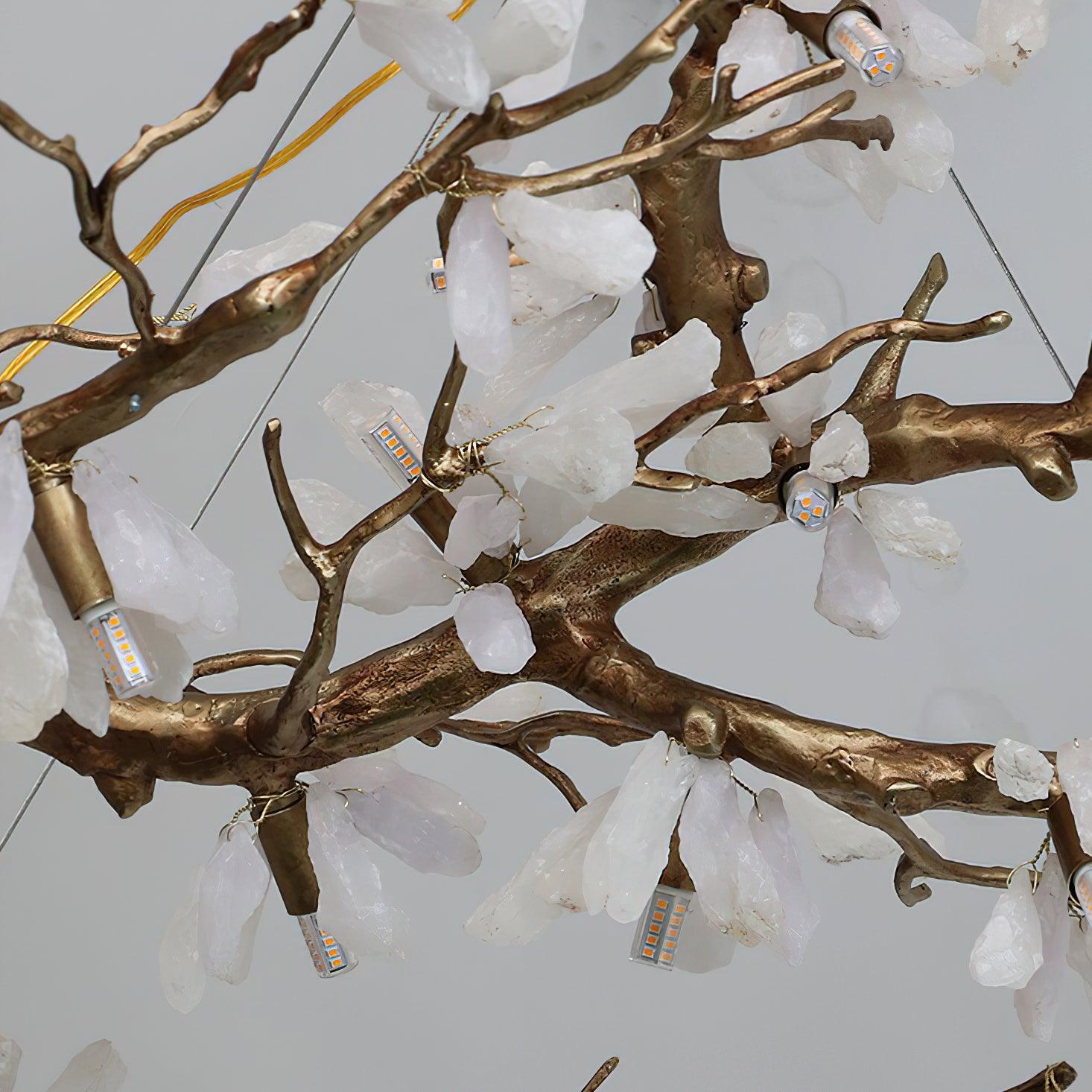 Aura Flora Natural Stone Chandelier