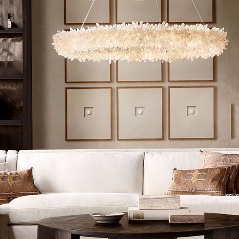 Primary Crystal Halo Chandelier-Vancei