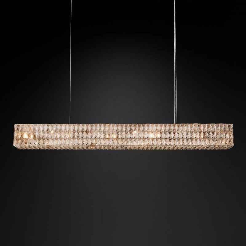 Medicis Crystal Linear Chandelier-Vancei