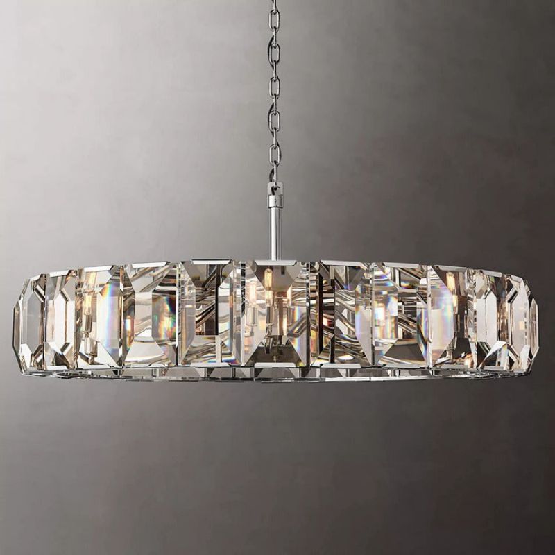 Hewson Multicurve Crystal Round Chandelier 60“-Vancei