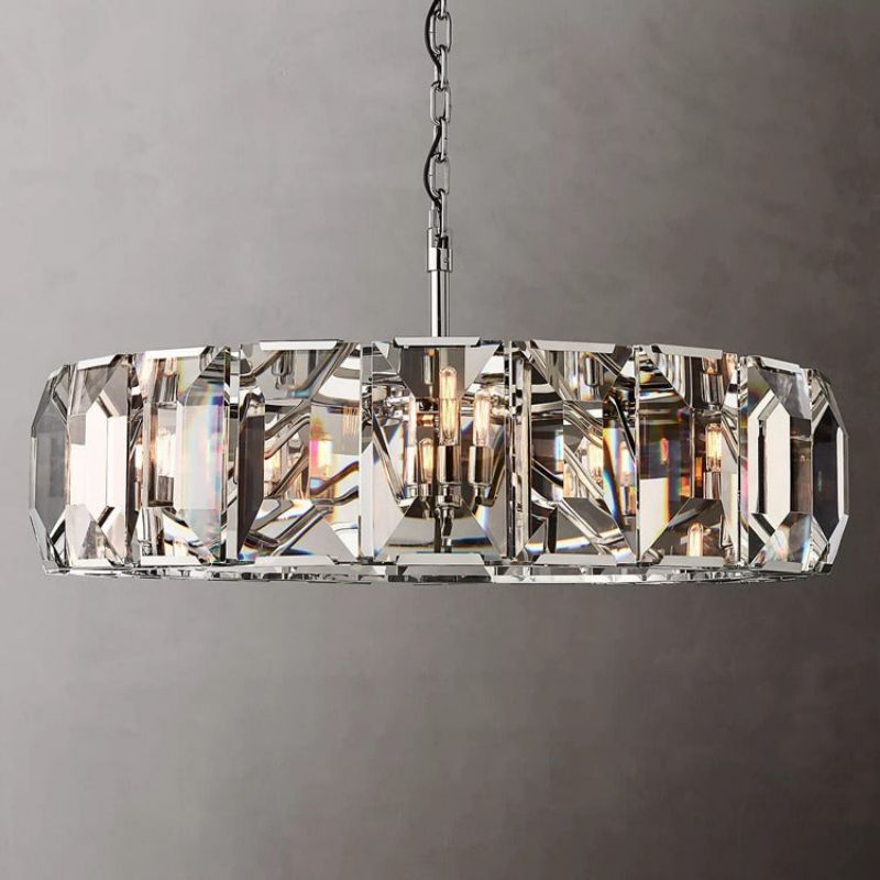 Hewson Crystal Round Chandelier 43“-Vancei