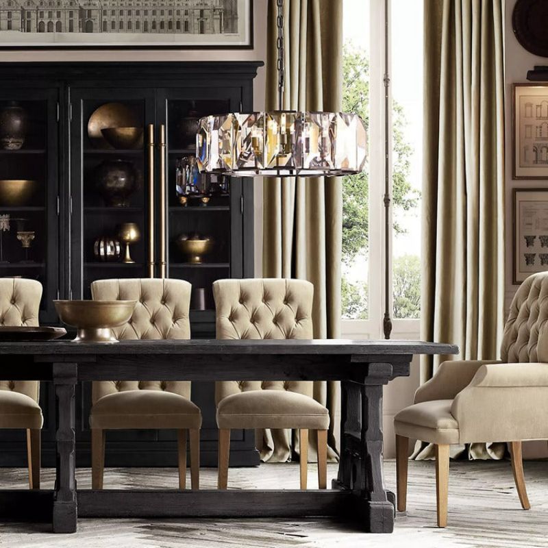 Hewson Multicurve Crystal Round Chandelier 19“-Vancei