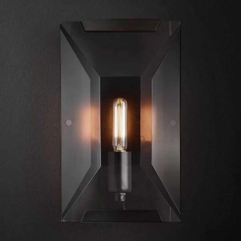 Hewson Multicurve Crystal Wall Sconce-Vancei