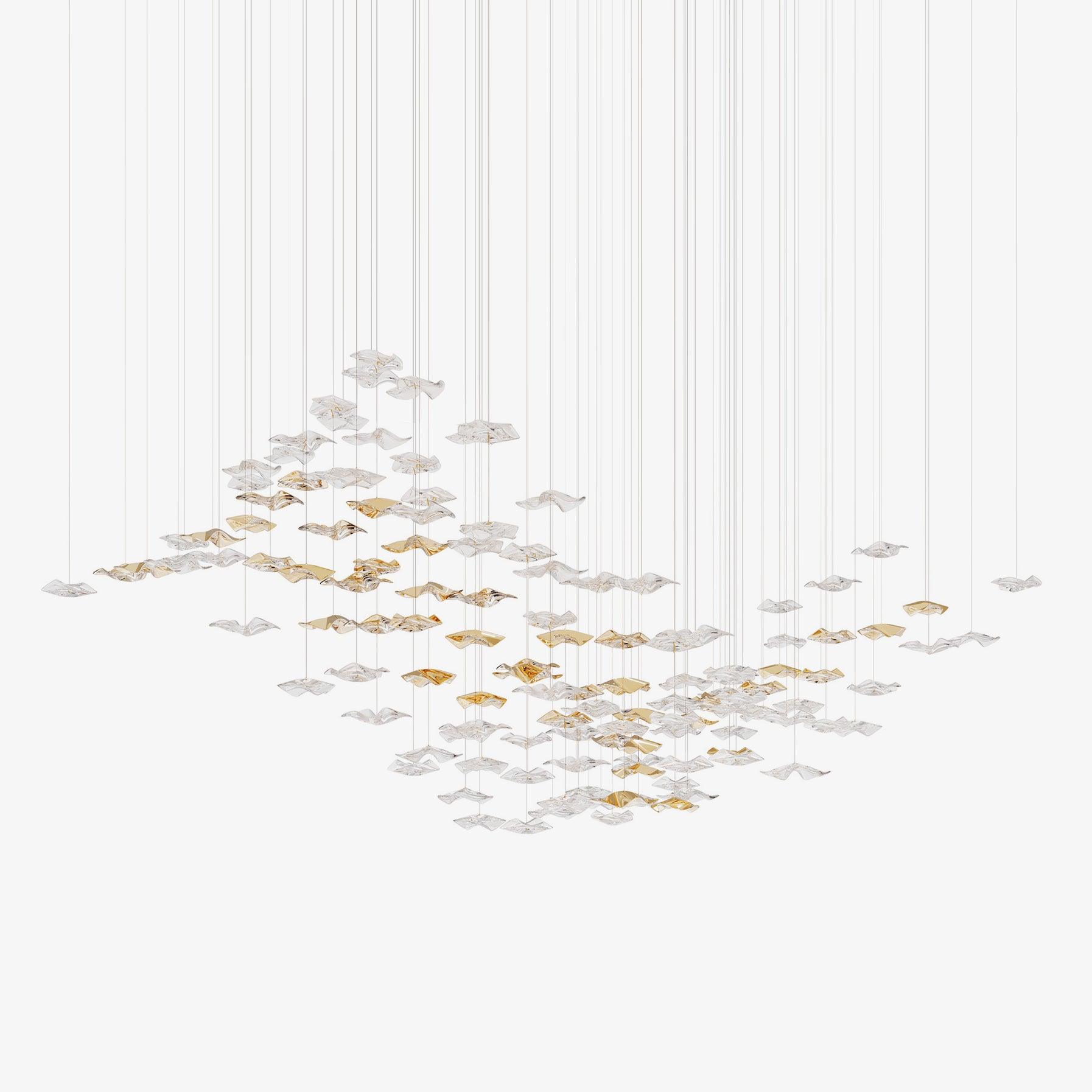Tidal Art Glass Pendants (Without canopy)