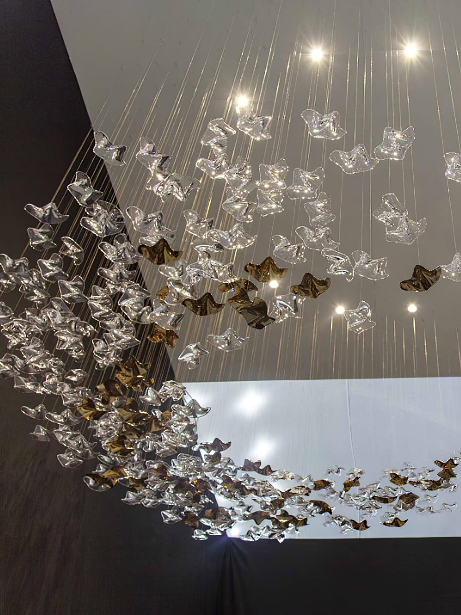 Tidal Art Glass Pendants (Without canopy)