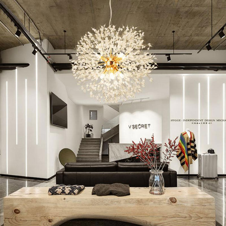 Dandelion Ball Pendant Light-Vancei
