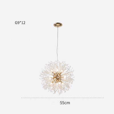 Dandelion Ball Pendant Light-Vancei