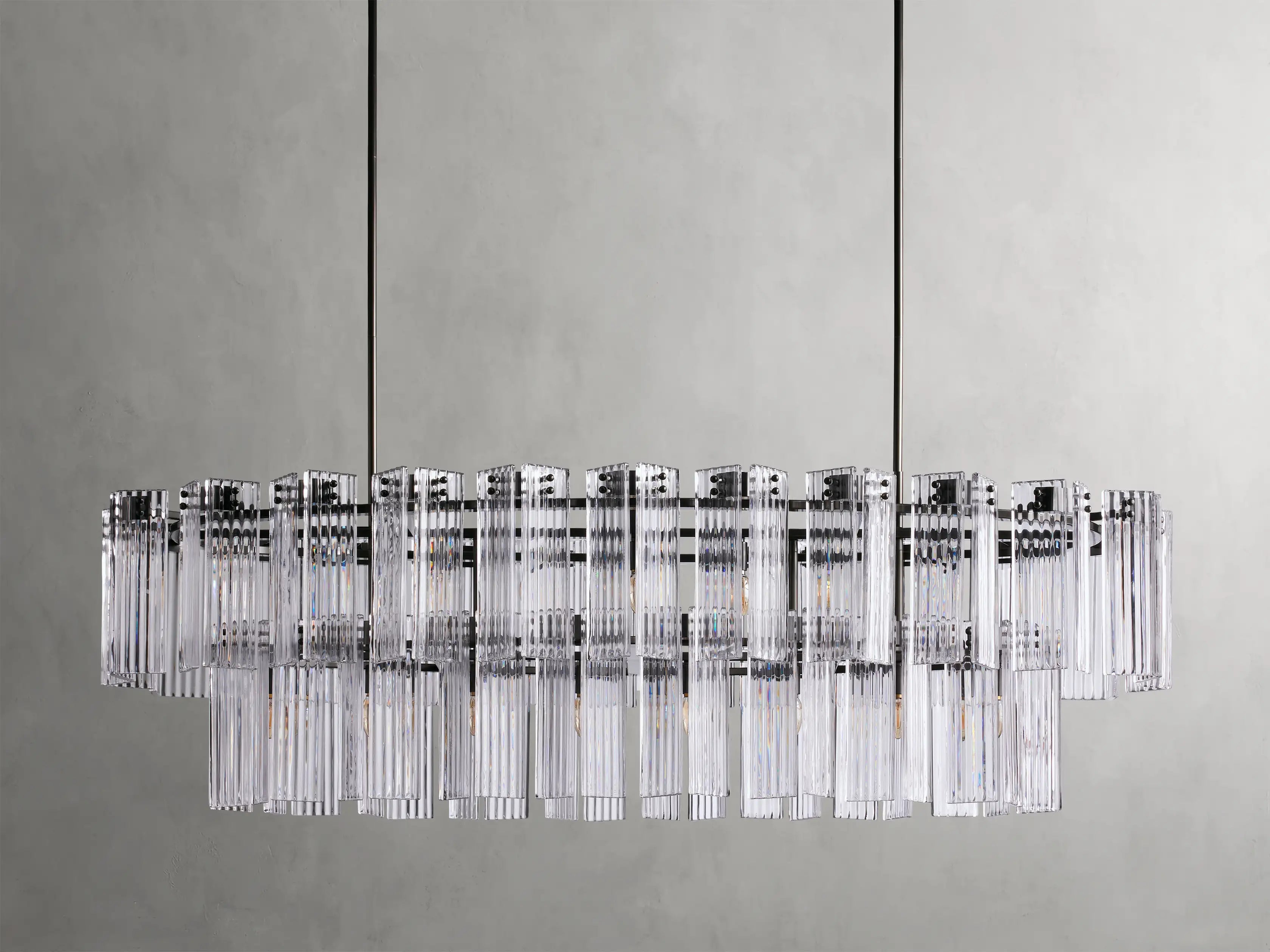 Delsia Oval Chandelier 51''63''72''-Vancei